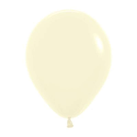 50ct Latex Balloon 12in Pastel Yellow Sempertex - Tiger Feet Ireland