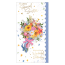 6pk Cards C55 Birthday Sister - Tiger Feet Ireland
