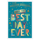 6pk Cards C75 Birthday Husband - Tiger Feet Ireland