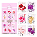 144pk (12x12) 12Pk Floral Cards C50 Birthday - Tiger Feet Ireland