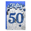 6pk Cards C75 Birthday Age 50 - Tiger Feet Ireland