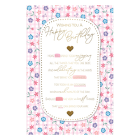 6pk Cards C75 Birthday Mum - Tiger Feet Ireland