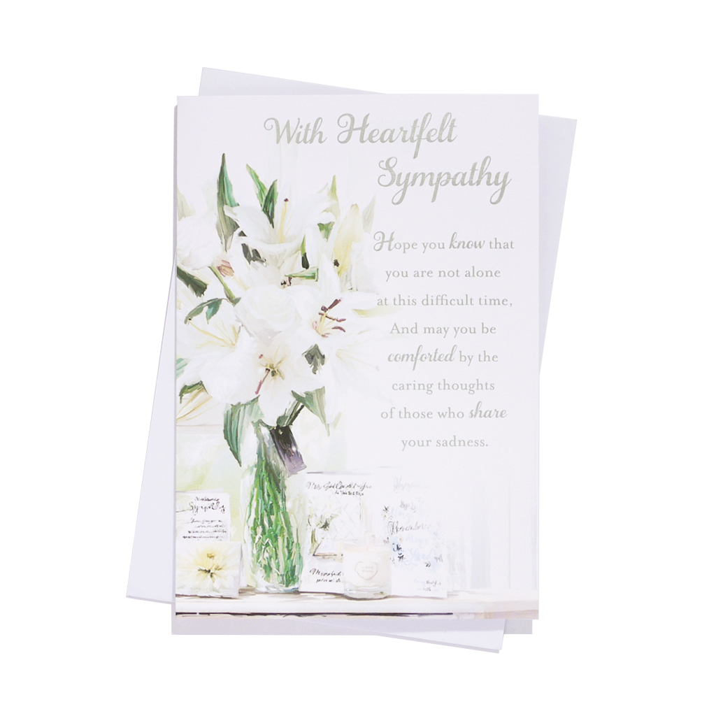 6pk Cards C50 Sympathy Open - Tiger Feet Ireland