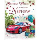 6pk Cards C50 Birthday Nephew - Tiger Feet Ireland