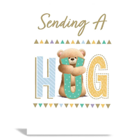 6pk Cards C50 Sending A Hug - Tiger Feet Ireland
