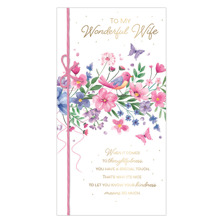6pk Cards C55 Birthday Wife - Tiger Feet Ireland