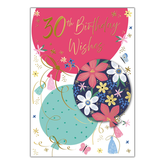 Prelude 6 Pack Cards C50 Birthday Age 30