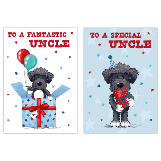 Poppyhill C50 Birthday Uncle 12pk