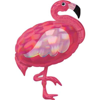 Foil Balloon Supershape Flamingo Pink - Tiger Feet Ireland