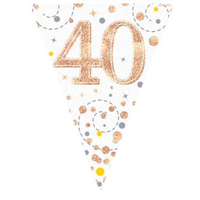 Party Bunting Sparkling Fizz 40 - Tiger Feet Ireland