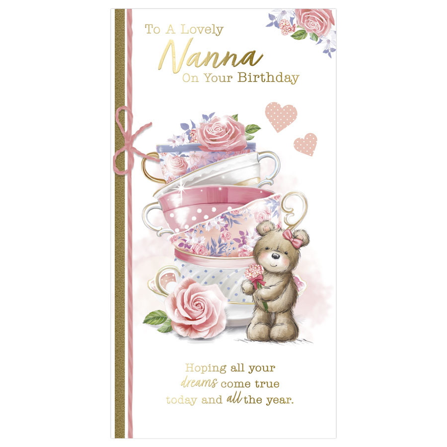 6pk Cards C55 Birthday Nanna - Tiger Feet Ireland