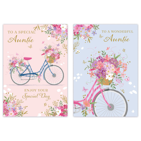 Poppyhill C50 Birthday Auntie 12pk
