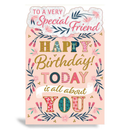 6pk Cards C75 Birthday Friend - Tiger Feet Ireland