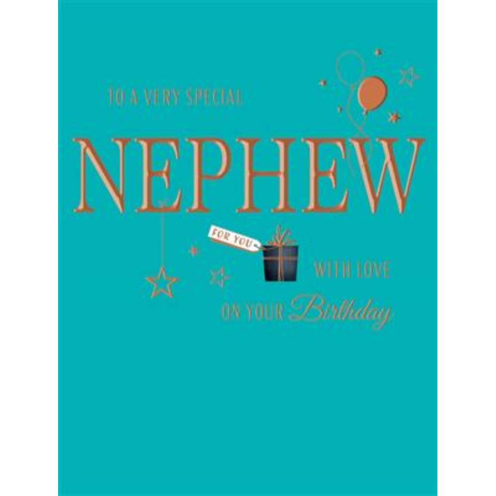 6pk Cards C50 Birthday Nephew - Tiger Feet Ireland