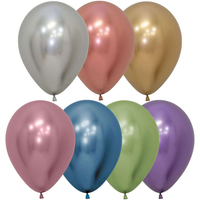 50ct Latex Balloon 12in Reflex Assorted Sempertex - Tiger Feet Ireland