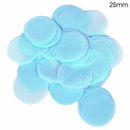 100g Tissue Paper Confetti Flame Light Blue - Tiger Feet Ireland