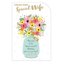 6pk Cards C75 Birthday Wife - Tiger Feet Ireland