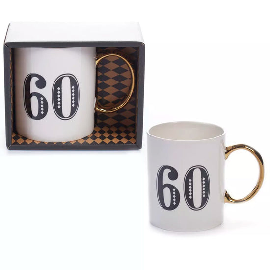 Tiger Feet Mug Age 60 Art Deco