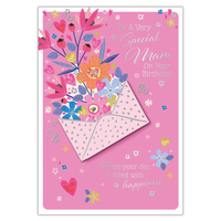 6pk Cards C90 Birthday Mam - Tiger Feet Ireland
