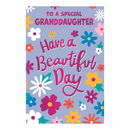 6pk Cards C75 Birthday Granddaughter - Tiger Feet Ireland