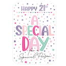 6pk Cards C50 Birthday Age 21 - Tiger Feet Ireland