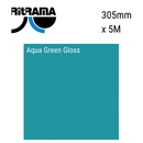 Ritrama Aqua Green Gloss Vinyl 305mm x 5M - Tiger Feet Ireland