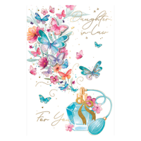 6pk Cards C75 Birthday Daughter - Tiger Feet Ireland