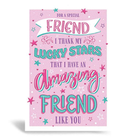 6pk Cards C50 Birthday Friend - Tiger Feet Ireland