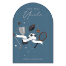 6pk Cards C75 Birthday Uncle - Tiger Feet Ireland
