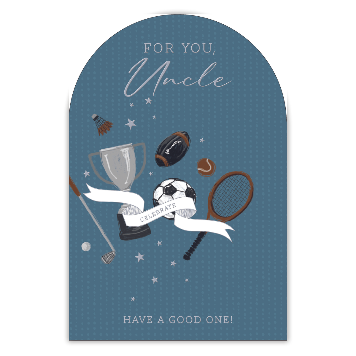 6pk Cards C75 Birthday Uncle - Tiger Feet Ireland