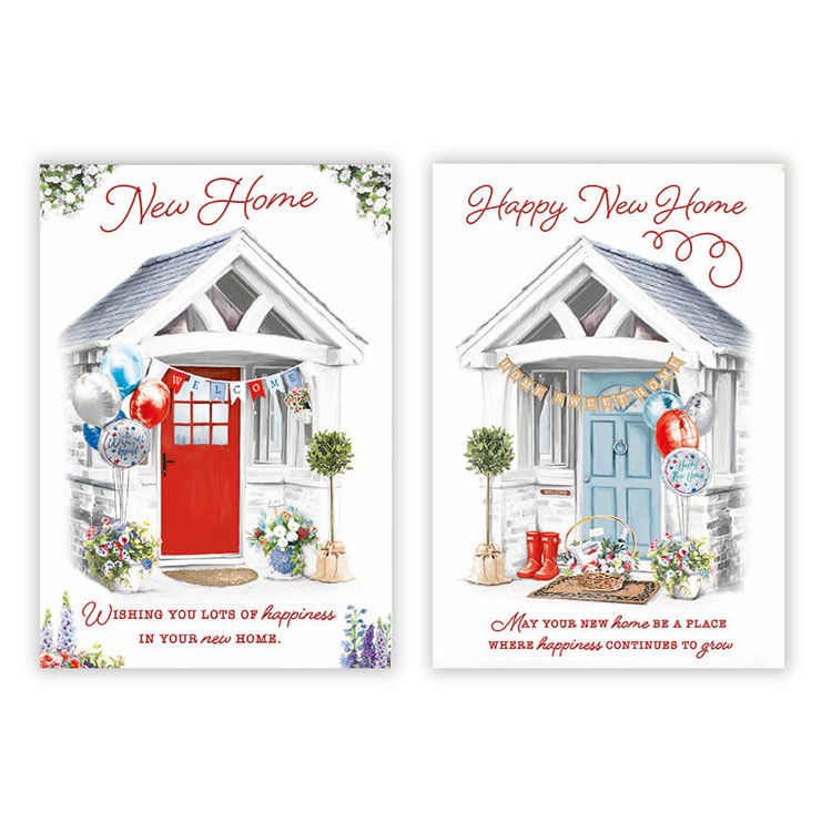 12pk Cards C50 New Home - Tiger Feet Ireland
