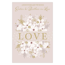 6pk Cards C75 Sister & Brother-In-Law Anniversary - Tiger Feet Ireland