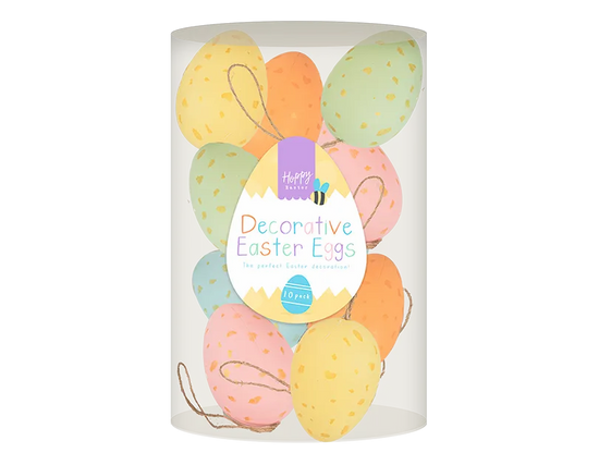 Gem Imports 10 Pack Decoration Easter Eggs
