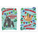 12pk Cards C50 Birthday Great-Grandad - Tiger Feet Ireland