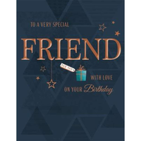 6pk Cards C50 Birthday Friend - Tiger Feet Ireland