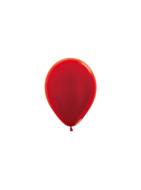 50ct Latex Balloon 5in Met Red Sempertex - Tiger Feet Ireland