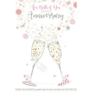 6pk Cards C75 Your Anniversary - Tiger Feet Ireland