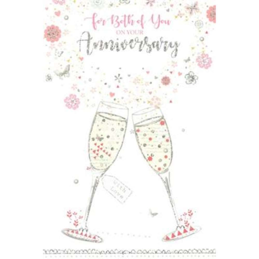 6pk Cards C75 Your Anniversary - Tiger Feet Ireland