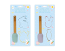 3pk Cookie Cutter & Spatula Set Easter - Tiger Feet Ireland