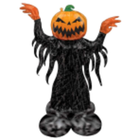 Foil Balloon Airloonz Punpkin Head Ghost - Tiger Feet Ireland