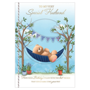 6pk Cards C90 Birthday Husband - Tiger Feet Ireland
