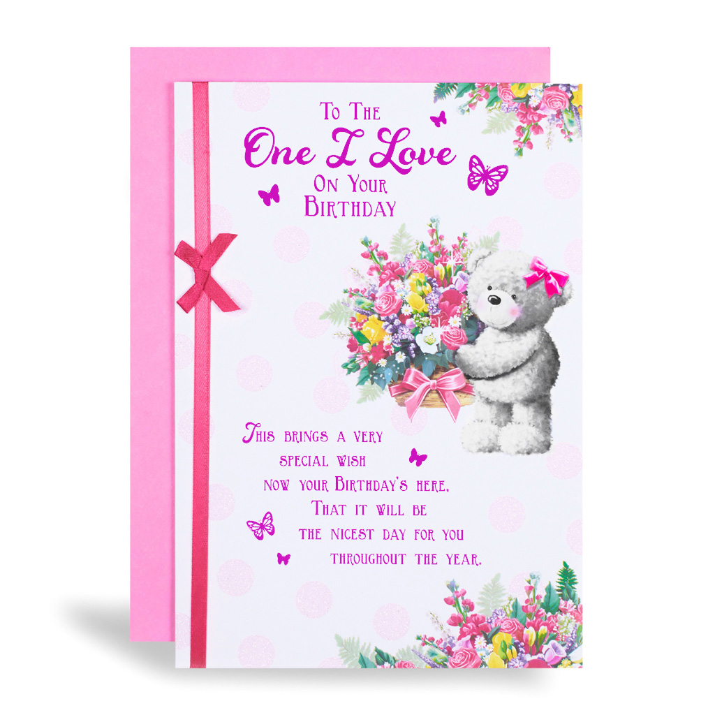 6pk Cards C90 Birthday One I Love - Tiger Feet Ireland