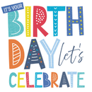 6pk Cards Square Birthday Open - Tiger Feet Ireland