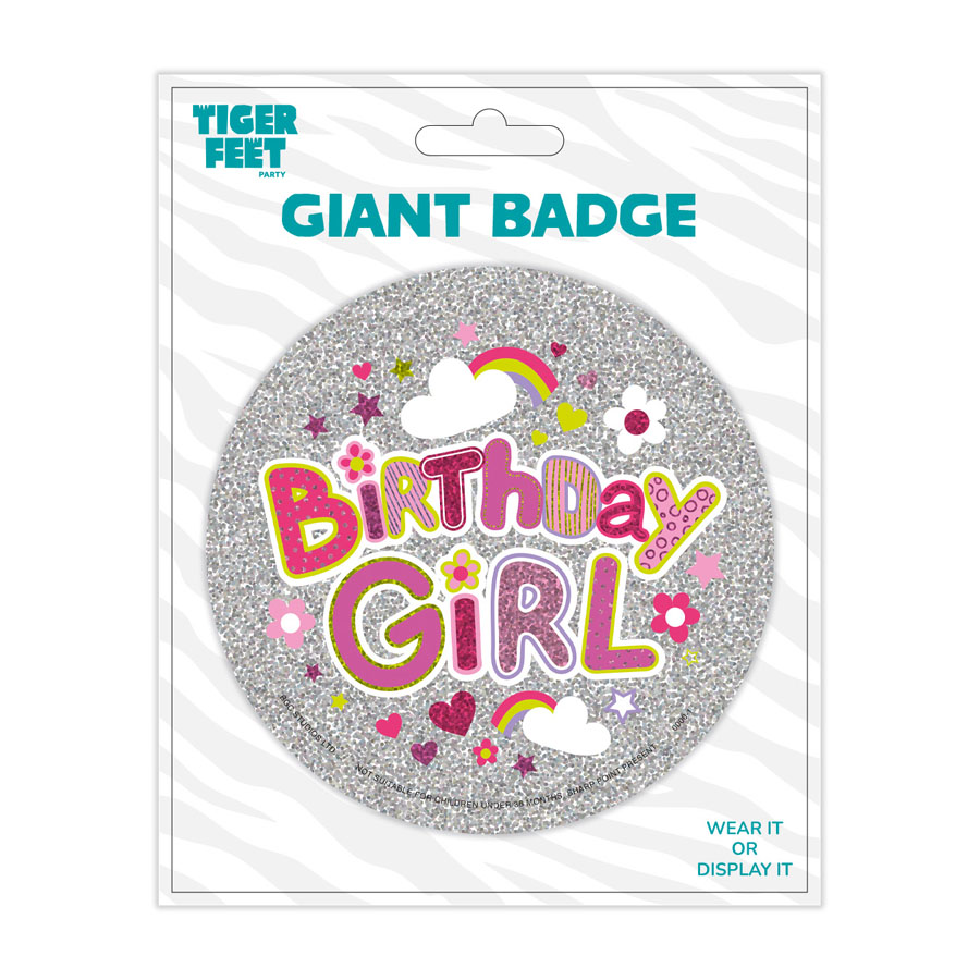 6pk Big Badges Birthday Open - Tiger Feet Ireland