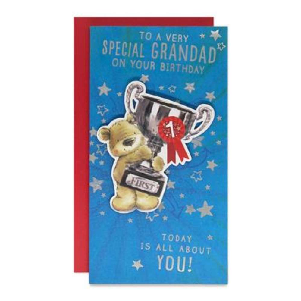 6pk Cards C55 Birthday Grandad - Tiger Feet Ireland