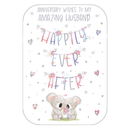 6pk Cards C90 Husband Anniversary - Tiger Feet Ireland