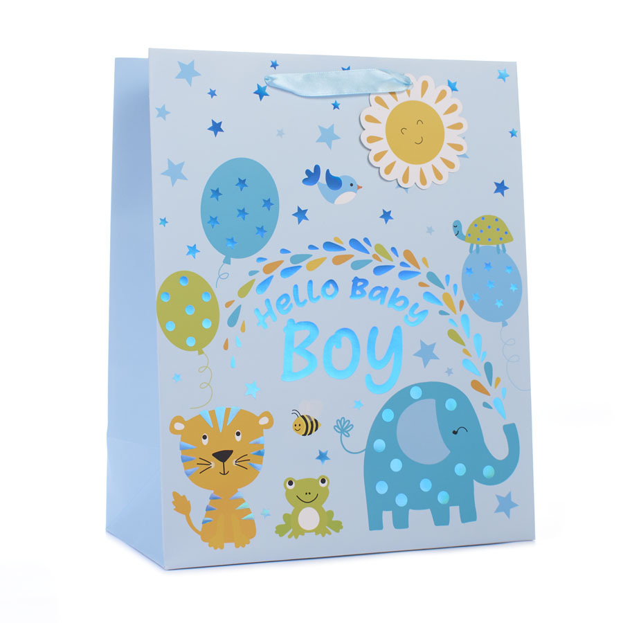 6pk Large Portrait Gift Bags Characters - Tiger Feet Ireland