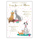 6pk Cards C90 Birthday Mam - Tiger Feet Ireland