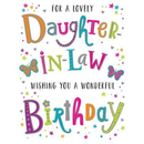6pk Cards C50 Birthday Daughter-In-Law - Tiger Feet Ireland