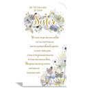 6pk Cards C55 Sympathy Loss Of Sister - Tiger Feet Ireland
